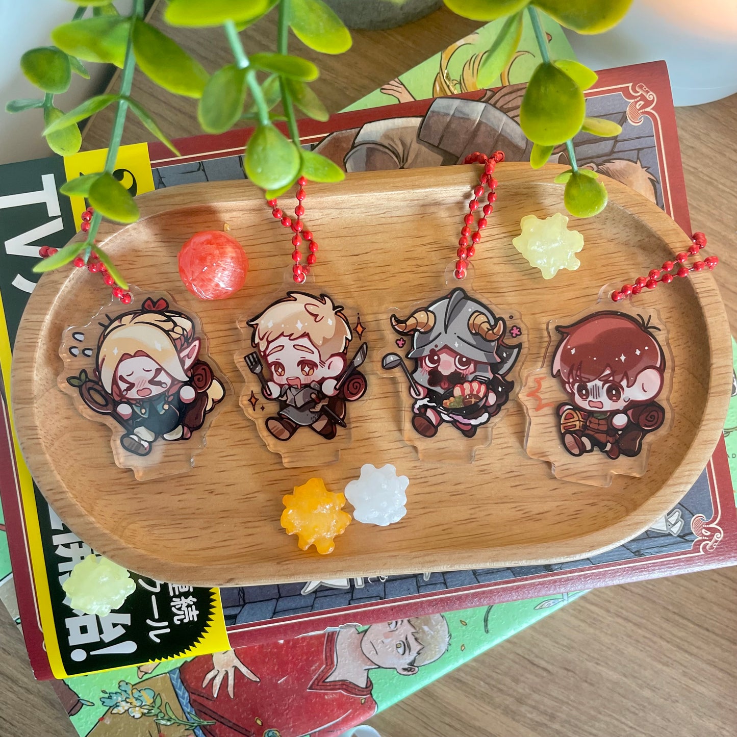 Dungeon Meshi 2 in 1 Standee/Keychain