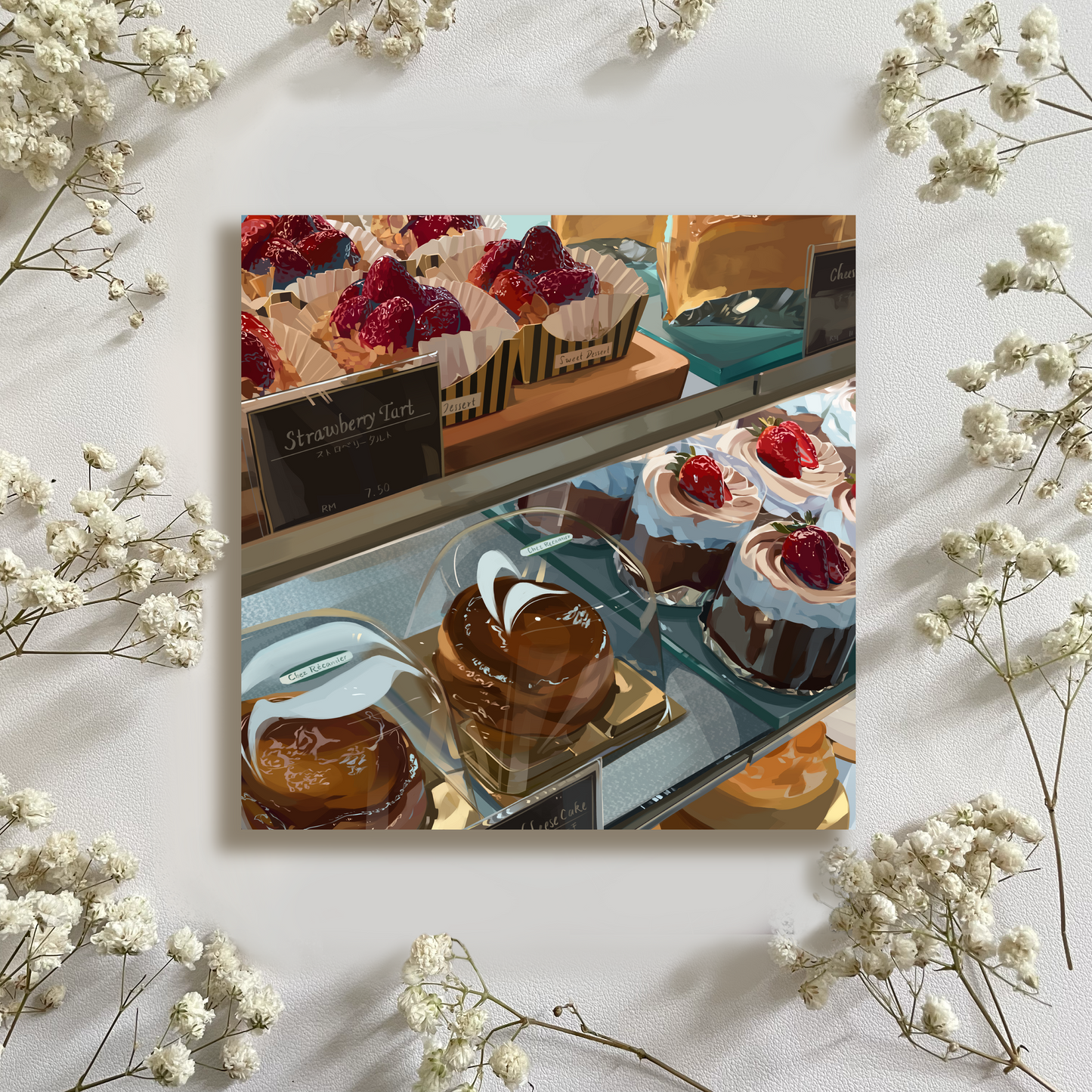 Desserts Display Print
