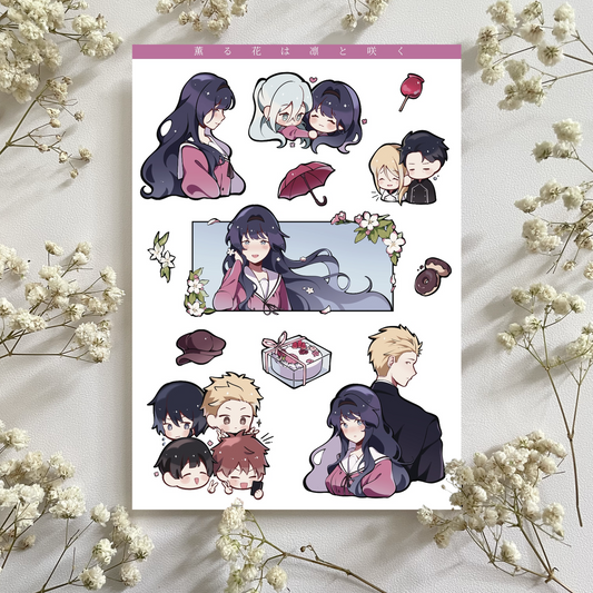 Kaoru Hana Sticker Sheet A5