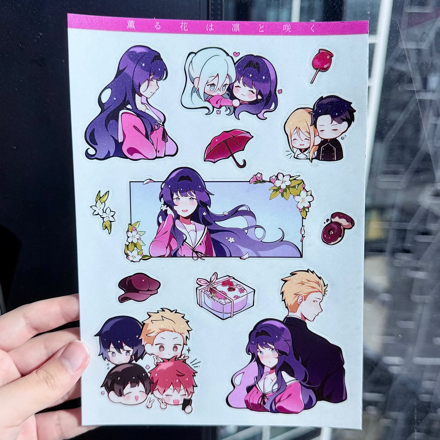Kaoru Hana Sticker Sheet A5
