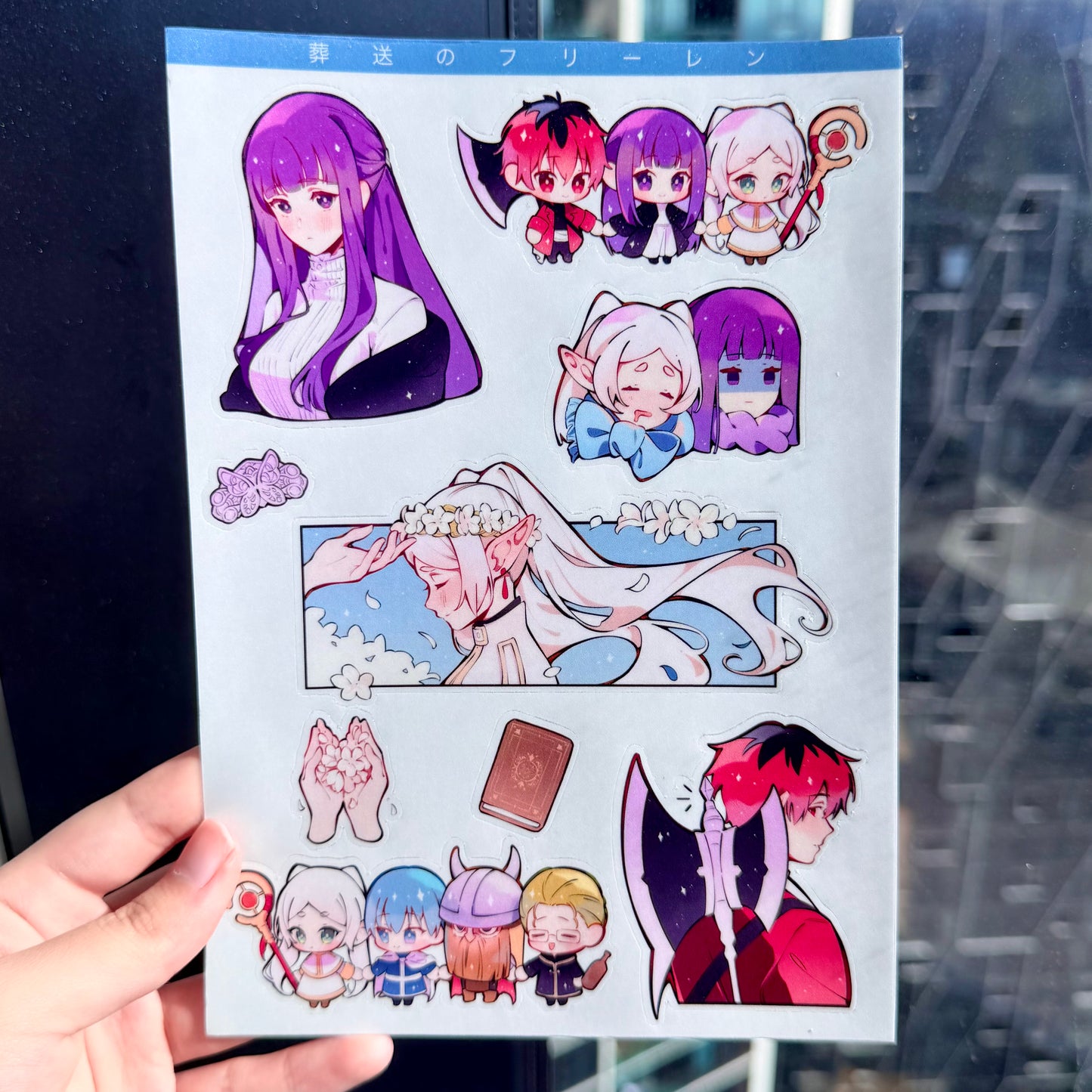 Frieren Sticker Sheet A5