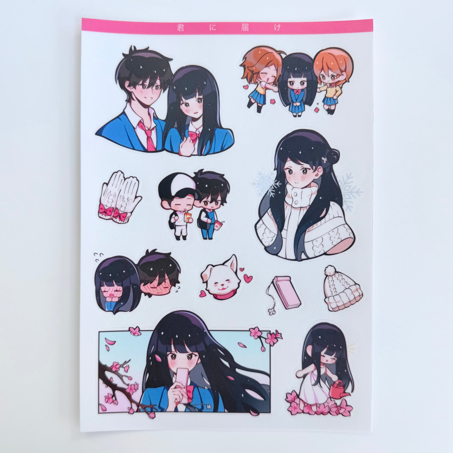 Kimi Ni Todoke Sticker Sheet A5