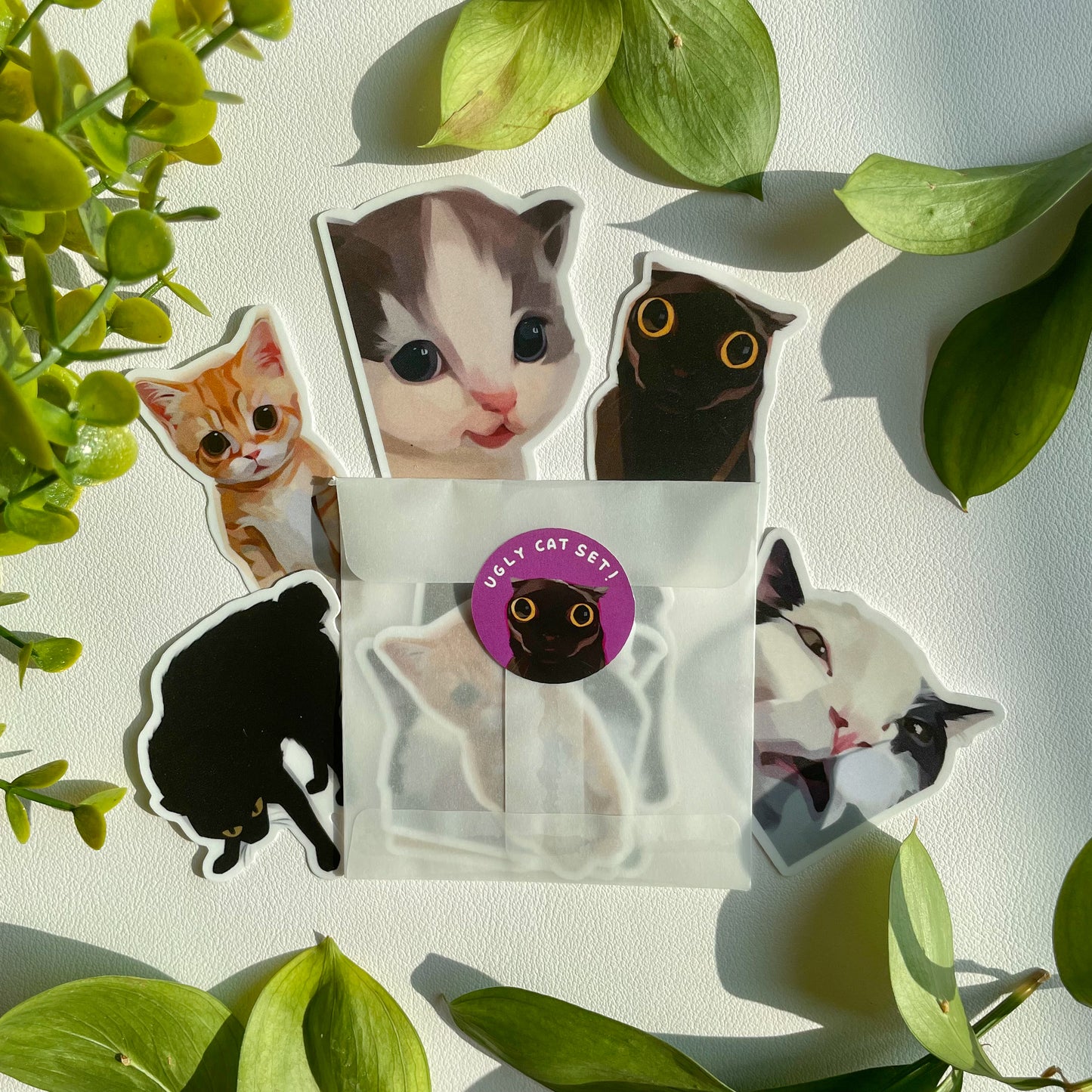 Meme Cat Sticker Set