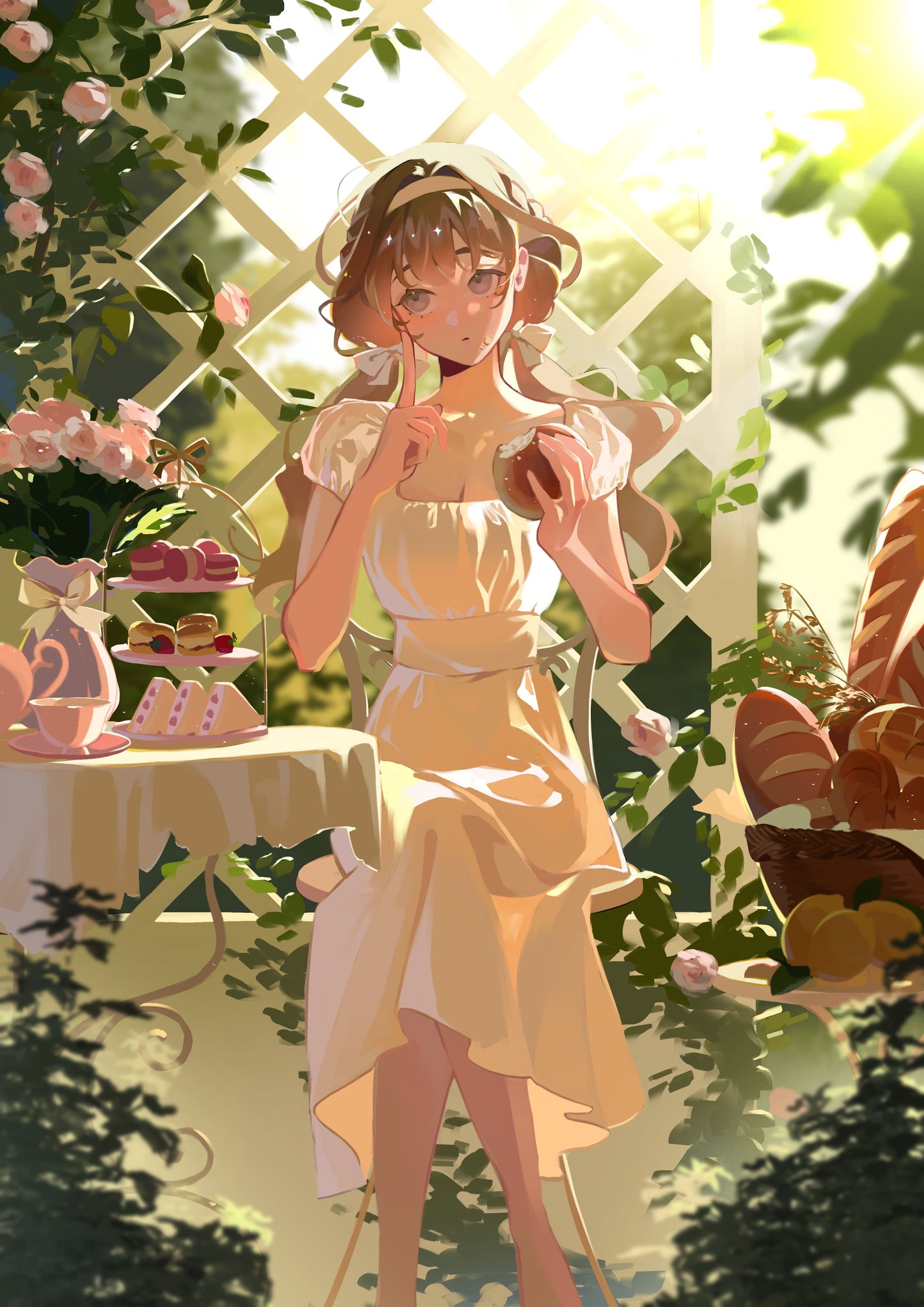 Noelle's Tea Party Print